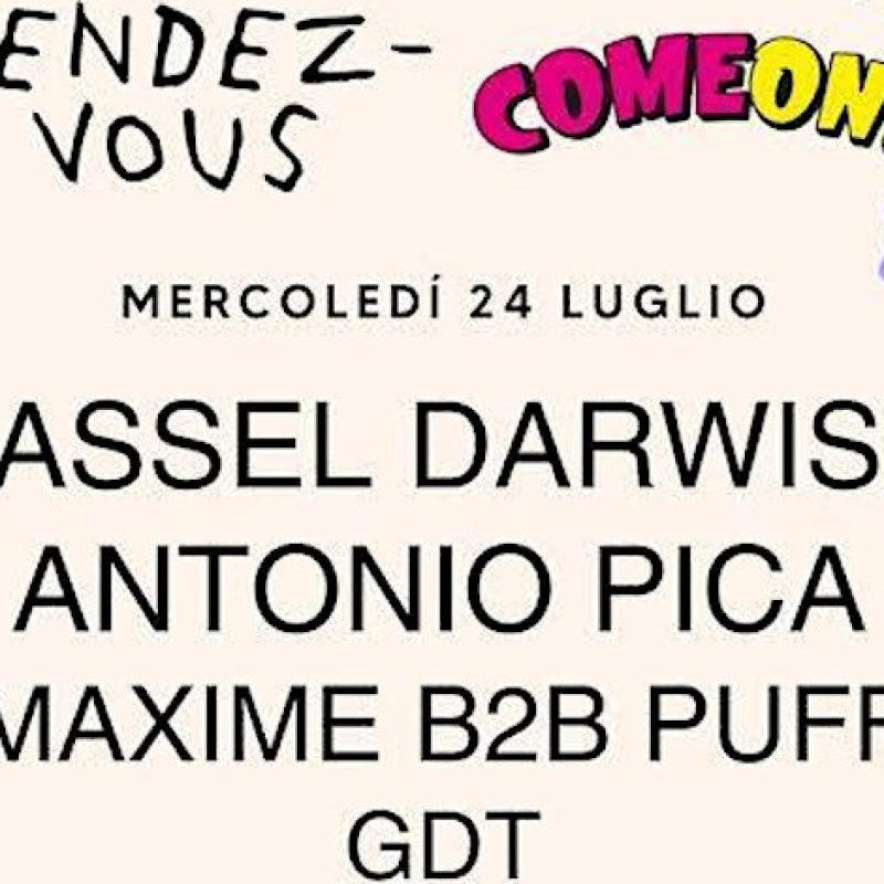 Mercoledì 24 Luglio RENDEZ-VOUS presenta BASSEL DARWISH @ RIVA CLUB